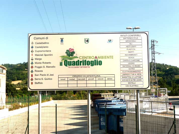 Ingresso Centro Ambiente Il Quadrifoglio